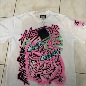 hellstar no guts no glory shirt